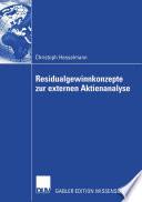Residualgewinnkonzepte zur externen Aktienanalyse