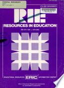 Resources in Education