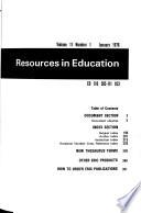 Resources in Education
