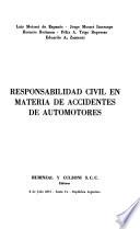 Responsabilidad civil en materia de accidentes de automotores