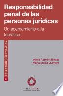 Responsabilidad penal de las personas jurídicas