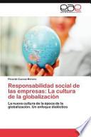 Responsabilidad Social de Las Empresas