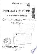 Resultados de la protección y el estudio en mis publicaciones científicas