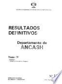 Resultados definitivos: Dept de Ancash (4 v.)