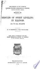 Results of Spirit Leveling in Illinois, 1911 to 1913, Inclusive