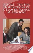 Résumé - The Five Dysfunctions of a Team de Patrick M. Lencioni