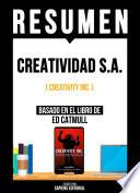 Resumen - Creatividad S.A. (Creativity Inc.)