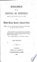 Resumen de la historia de Venezuela