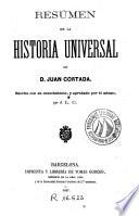 Resumen de la Historia universal de Juan Cortada