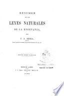Resumen de las leyes naturales de la enseñanza