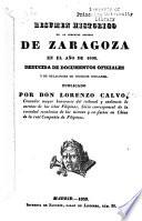 Resumen histórico de la inmortal defensa de Zaragoza en el año de 1808
