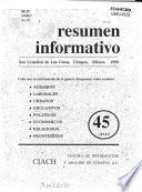Resumen informativo