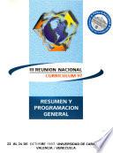 Resumen y programación general
