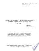 Resúmenes de las tesis de grado de Magister Scientae presentadas en el Departamento de Recursos Naturales Renovables del CATIE, 1952-1981