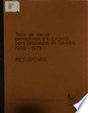 resumenes de tesis de cacao presentadas a la escuela para graduados de turrialba