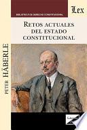 Retos actuales del estado constitucional
