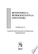 Retos para la democracia en la coyuntura