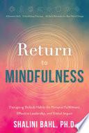 Return to Mindfulness