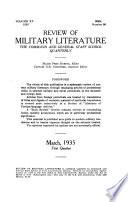 Review of Current Military Literature