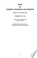 Review of Existential Psychology & Psychiatry