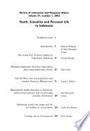 Review of Indonesian and Malaysian Affairs