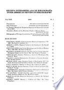Review of Inter-American Bibliography