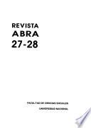 Revista ABRA.