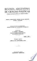 Revista argentina de ciencias políticas