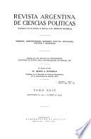 Revista argentina de ciencias políticas