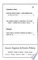 Revista argentina de estudios políticos