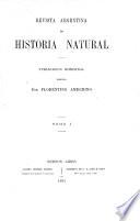 Revista argentina de historia natural