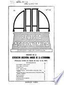 Revista astronomica