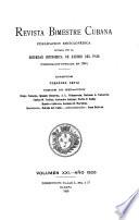 Revista bimestre cubana