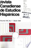 Revista canadiense de estudios hispánicos