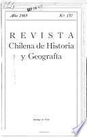 Revista chilena de historia y geografía