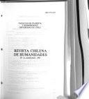 Revista chilena de humanidades