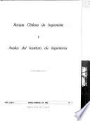 Revista chilena de ingeniería y anales del Instituto de Ingenieros