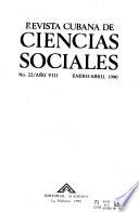 Revista Cubana de ciencias sociales