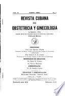 Revista cubana de obstetricia y ginecología
