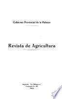 Revista de agricultura y ganadería
