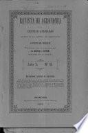 Revista de agronomía y de ciencias aplicadas