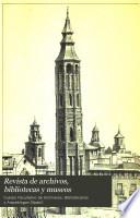 Revista de archivos, bibliotecas y museos