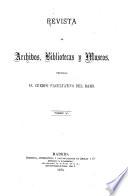Revista de archivos, bibliotecas y museos