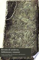 Revista de archivos, bibliotecas y museos