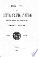 Revista de archivos, bibliotecas y museos