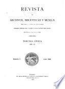 Revista de archivos, bibliotecas y museos
