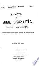 Revista de bibliografía chilena y extranjera