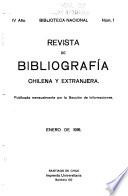 Revista de bibliografía chilena y extranjera