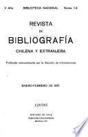 Revista de bibliografía chilena y extranjera