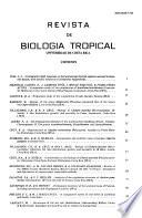 Revista de biología tropical